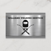 Carte De Visite Entrepreneur du fabricant professionnel de soudure (Devant)