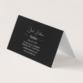 Carte De Visite Entrepreneur du fabricant professionnel de soudure (Dos)