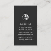 Carte De Visite Entrepreneur électrique (Dos)