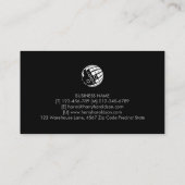 Carte De Visite Entrepreneur électrique (Dos)