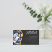 Carte De Visite Entrepreneur électrique (Debout devant)