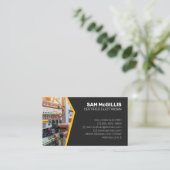 Carte De Visite Entrepreneur électrique (Debout devant)