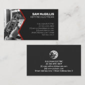 Carte De Visite Entrepreneur électrique (Devant / Derrière)