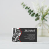 Carte De Visite Entrepreneur électrique (Debout devant)