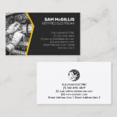 Carte De Visite Entrepreneur électrique (Devant / Derrière)
