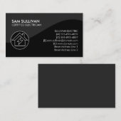 Carte De Visite Entrepreneur électrique (Devant / Derrière)
