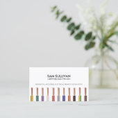 Carte De Visite Entrepreneur électrique (Debout devant)