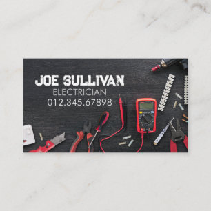 Carte De Visite Entrepreneur électrique