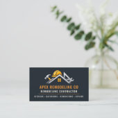 Carte De Visite Entrepreneur en construction de rénovation Profess (Debout devant)