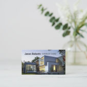 Carte De Visite Entrepreneur en rénovation immobilière (Debout devant)