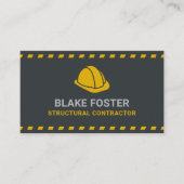 Carte De Visite Entrepreneur en structures professionnel (Devant)