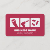 Carte De Visite Entrepreneur général (Devant)