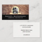 Carte De Visite Entrepreneur général | Carpentier (Devant / Derrière)