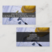 Carte De Visite Entrepreneur Général Constructeur Entreprise de Co (Devant / Derrière)