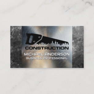 Carte De Visite Entrepreneur général   Construction commerciale   