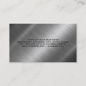 Carte De Visite Entrepreneur général de construction | Chef de pro (Dos)
