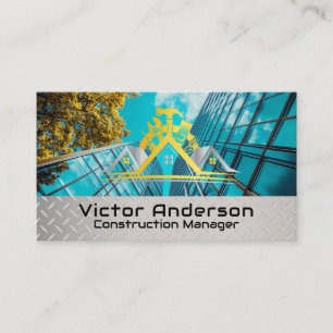 Carte De Visite Entrepreneur général Immobilier commercial