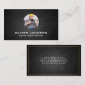 Carte De Visite Entrepreneur général | Réparateur | Construction (Devant / Derrière)