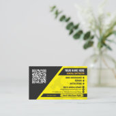 Carte De Visite Entrepreneur général, Service Handyman, Constructi (Debout devant)