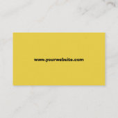 Carte De Visite Entrepreneur indépendant (Dos)