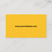 Carte De Visite Entrepreneur indépendant (Dos)