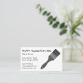 Carte De Visite Entrepreneur ménager Cool de construction Handyman (Debout devant)