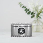 Carte De Visite Entrepreneur professionnel de la fabrication de so (Debout devant)