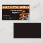 Carte De Visite Entrepreneur professionnel de la fabrication de so (Devant / Derrière)