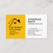 Carte De Visite Entrepreneur professionnel en électricité - Électr (Devant)