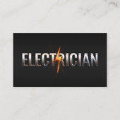 Carte De Visite Entrepreneur professionnel en électricité - Électr (Devant)