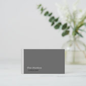 Carte De Visite Entrepreneur professionnel minimal   masculin (Debout devant)