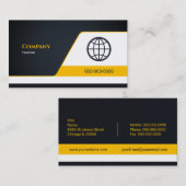 Carte De Visite Entreprise (Devant / Derrière)