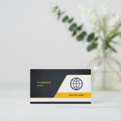 Carte De Visite Entreprise (Debout devant)