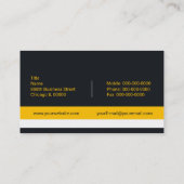 Carte De Visite Entreprise (Dos)