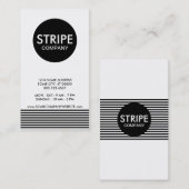 Carte De Visite entreprise à bande ordinaire (Devant / Derrière)