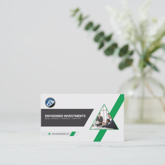 Carte De Visite Entreprise | Bureau (Debout devant)