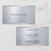 Carte De Visite Entreprise Créative Moderne Entreprise Glamour Arg (Devant / Derrière)