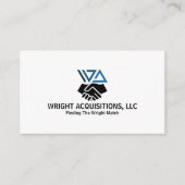 Carte De Visite Entreprise d'acquisition (Devant)