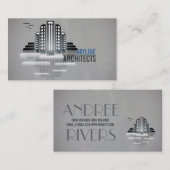 Carte De Visite Entreprise d'Architecture, de Construction, et de  (Devant / Derrière)