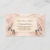 Carte De Visite Entreprise d'artiste PMU Luxury Brows (Dos)