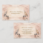 Carte De Visite Entreprise d'artiste PMU Luxury Brows (Devant / Derrière)