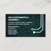 Carte De Visite Entreprise d'assemblage électronique (Devant)