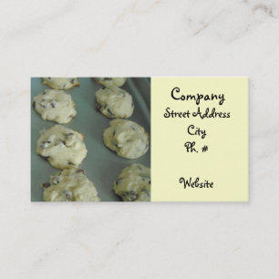 Carte De Visite Entreprise de biscuits