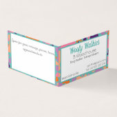 Carte De Visite entreprise de conception osseuse de chien (Extérieur)