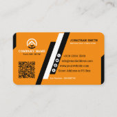 Carte De Visite Entreprise de construction, construction générale, (Devant)