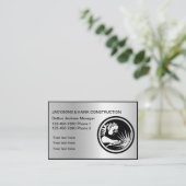 Carte De Visite Entreprise de construction d'outils métalliques pr (Debout devant)