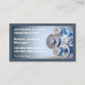 Carte De Visite Entreprise de construction d'outils métalliques pr (Devant)