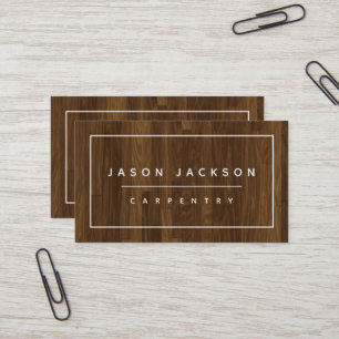 Carte De Visite Entreprise de construction minimale moderne en