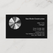 Carte De Visite Entreprise de construction professionnelle (Devant)