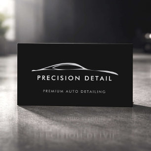 Carte De Visite Entreprise de detailing automobile professionnelle